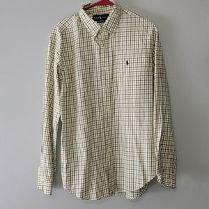 Ralph Lauren mens Classic Fit long sleeve button down shirt